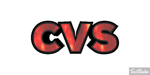 CVS Tekst effect