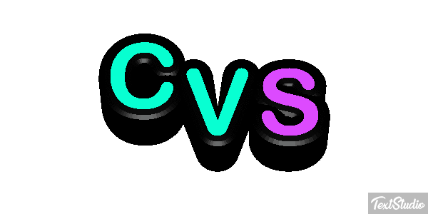 CVS Tekst effect