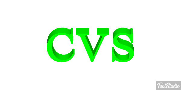 CVS Tekst effect