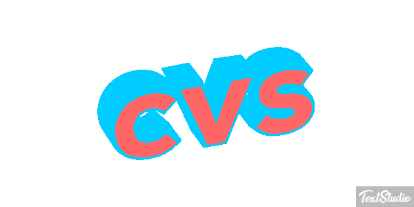 CVS Tekst effect