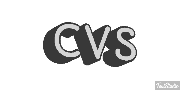 CVS Tekst effect