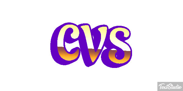 CVS Tekst effect