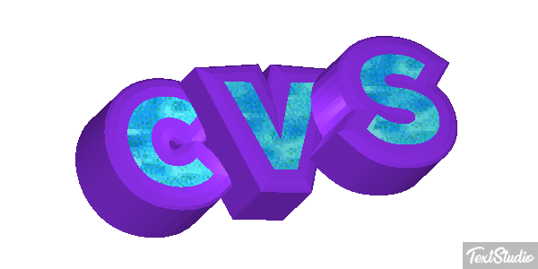 CVS Tekst effect