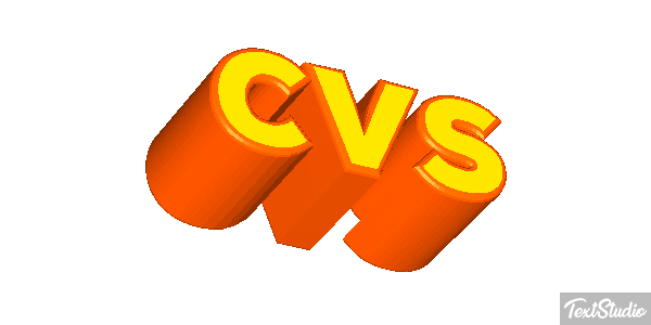 CVS Tekst effect