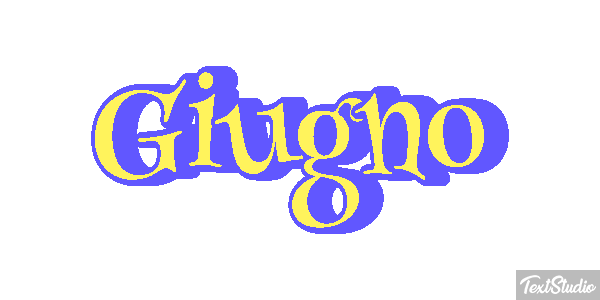 Giugno Текстовый эффект