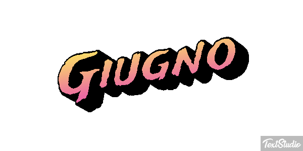 Giugno Текстовый эффект