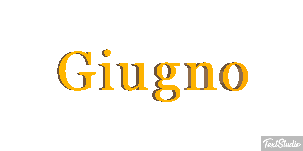 Giugno Текстовый эффект