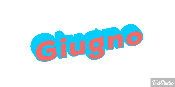 Giugno Текстовый эффект