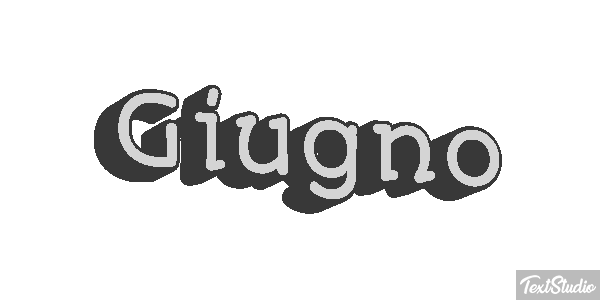 Giugno Текстовый эффект