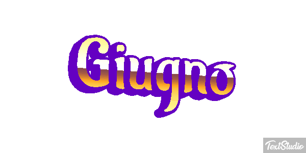 Giugno Текстовый эффект