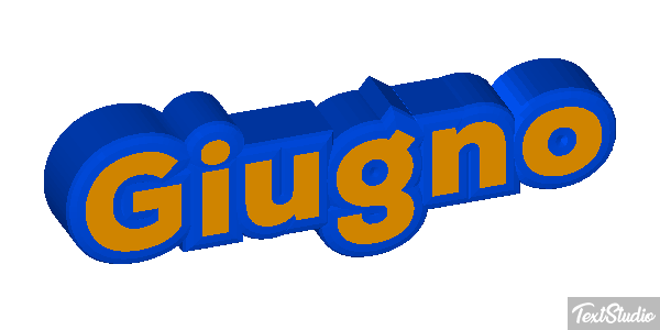 Giugno Текстовый эффект