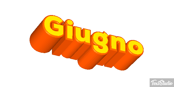 Giugno Текстовый эффект
