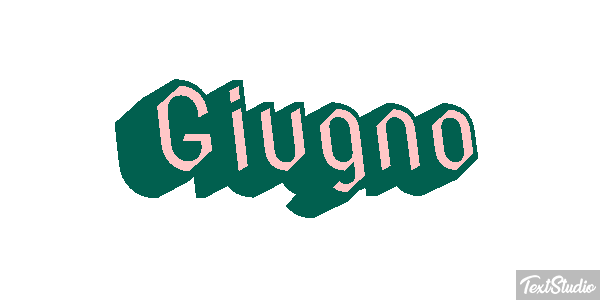 Giugno Текстовый эффект