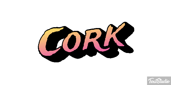Cork Efekt tekstowy