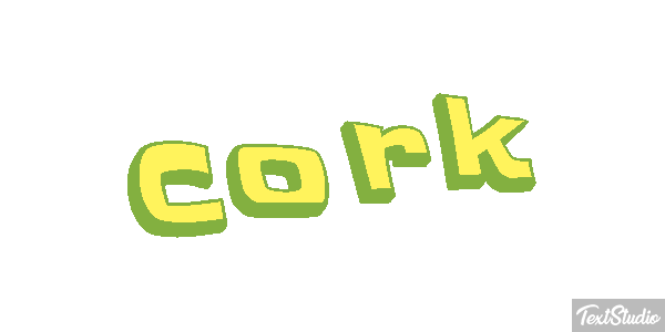 Cork Efekt tekstowy