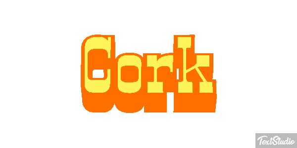 Cork Efekt tekstowy