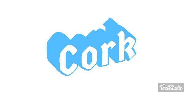 Cork Efekt tekstowy
