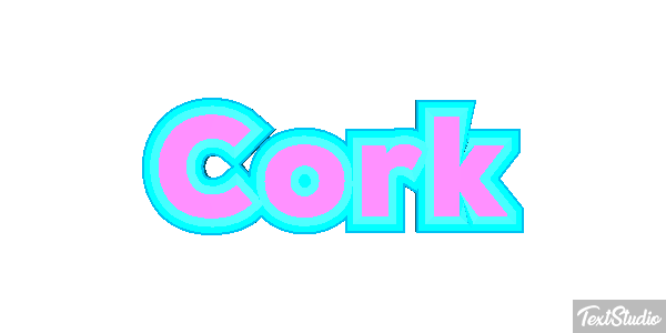 Cork Efekt tekstowy