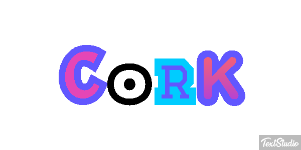 Cork Efekt tekstowy