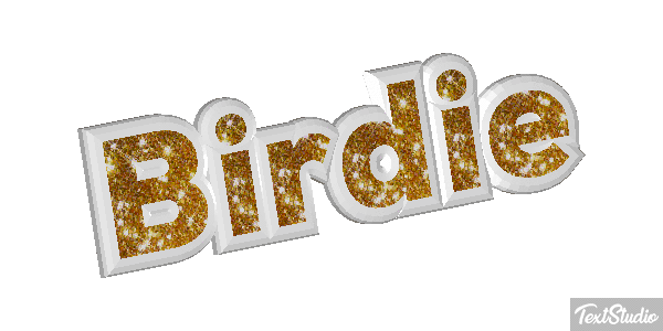Birdie Efecto de texto