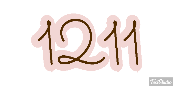 1211 Text effect