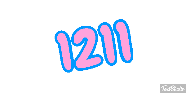 1211 Text effect