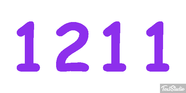 1211 Text effect