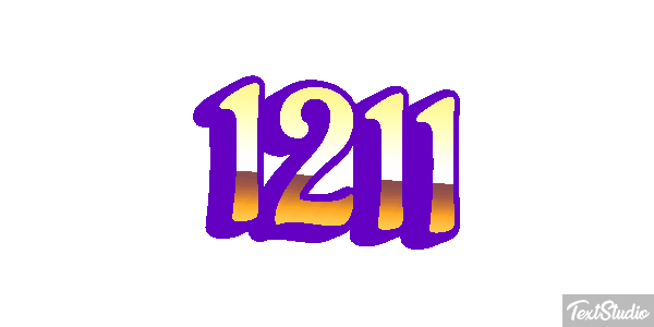 1211 Text effect