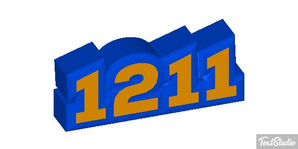 1211 Text effect