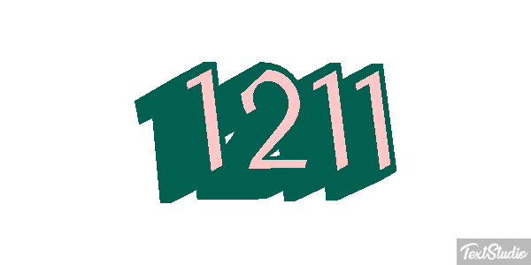 1211 Text effect