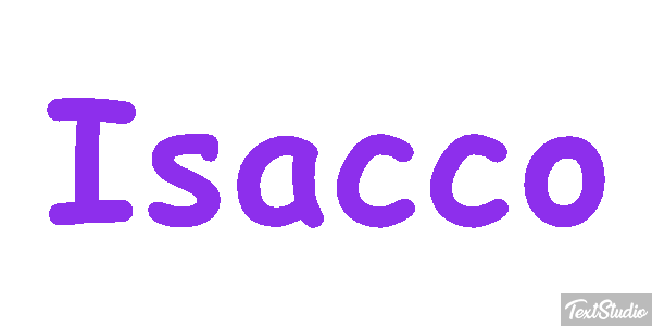 Isacco Effetto testo