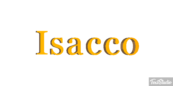 Isacco Effetto testo