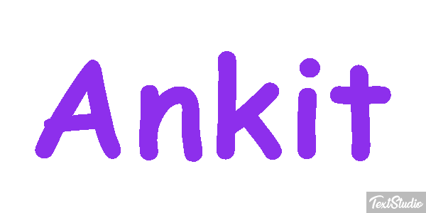 Ankit Texteffekt