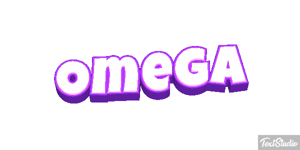 Omega Efecto de texto