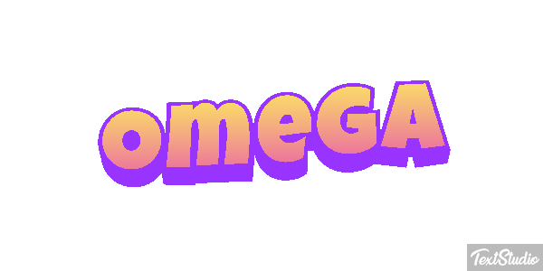 Omega Efecto de texto