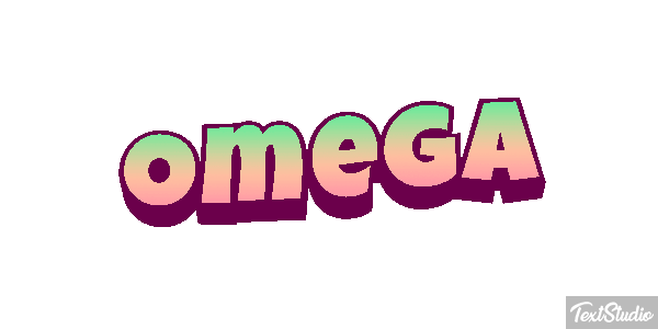 Omega Efecto de texto