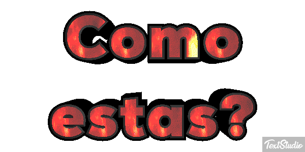 ¿Cómo estás? Текстовый эффект