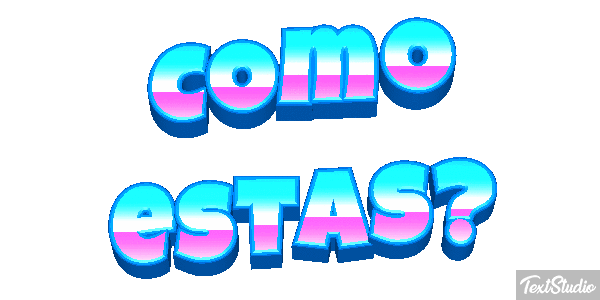 ¿Cómo estás? Текстовый эффект