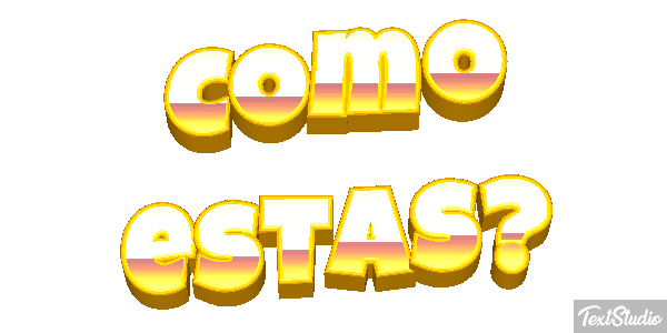 ¿Cómo estás? Текстовый эффект
