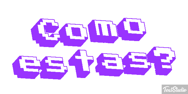 ¿Cómo estás? Текстовый эффект