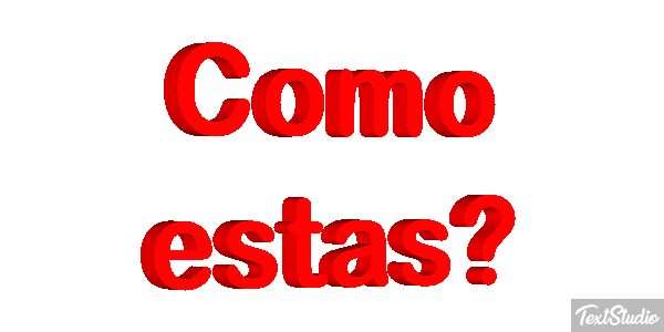 ¿Cómo estás? Текстовый эффект