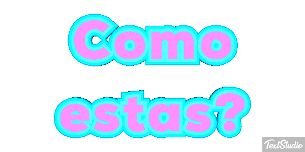 ¿Cómo estás? Текстовый эффект