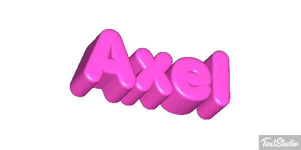Axel Text effect