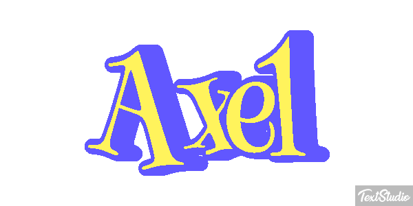 Axel Text effect
