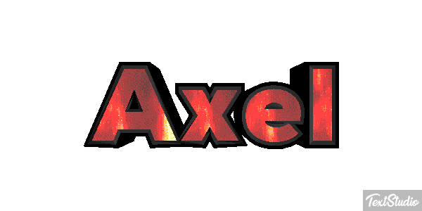 Axel Text effect