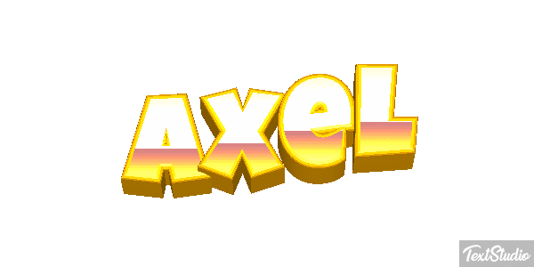Axel Text effect