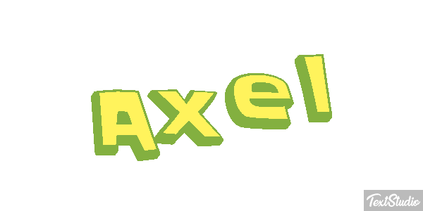 Axel Text effect