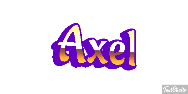 Axel Text effect