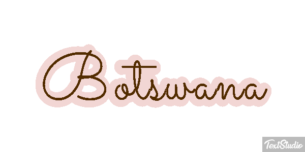 Botswana Effetto testo