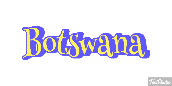 Botswana Effetto testo